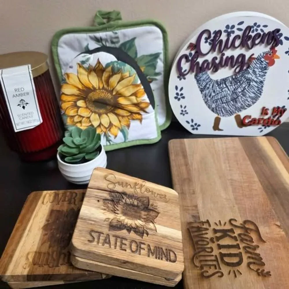 Farmhouse Themed Kitchen Gift Basket County Fair Buyers Gift